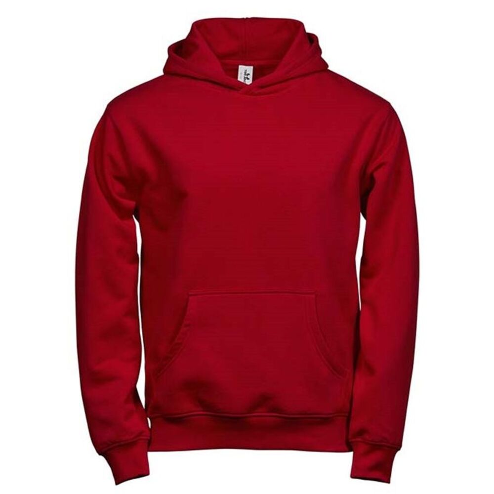 Tee Jays Childrens/Kids Power Hoodie / Red